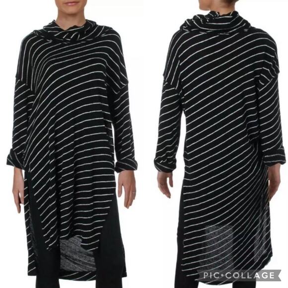 NWT FP We The Free Gotta Have It Striped Dress/Tunic In Navy & White Size XS - Picture 1 of 16